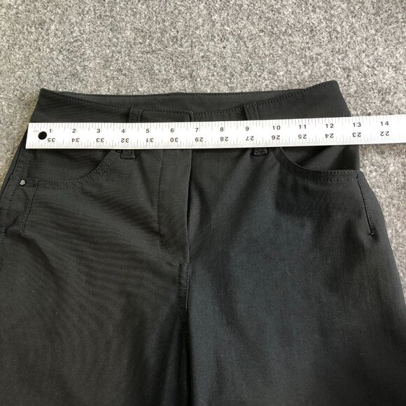 Lululemon City Sleek Slim Fit 5 Pocket Womens Size 2 Black Mid Rise Pants - Picture 6 of 13